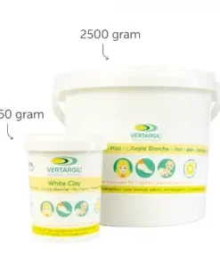 Vertargil Witte Klei, talkpoeder en kleibad