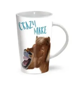 Red Horse Witte paarden beker Latte Macchiato