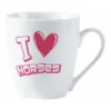 Red Horse Roze Paardenbeker I Love Horses
