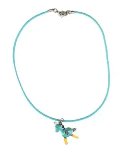 Red-Horse-Pony-halsketting-met-paard-blauw-