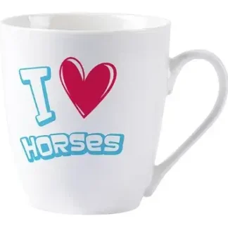 Red Horse Rode Paardenbeker I Love Horses