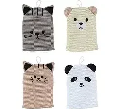 Dierenfiguur washandje 19,7 cm assortiment