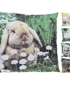 Kussen outdoor dierenprint 45x45cm
