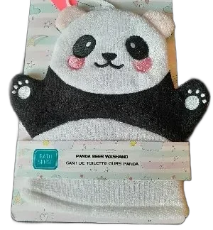 washandje panda