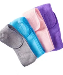 Badstof Hoofdband met Klittenband