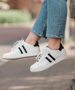 Horka zomer sneaker/ gympen Girona wit/blauw