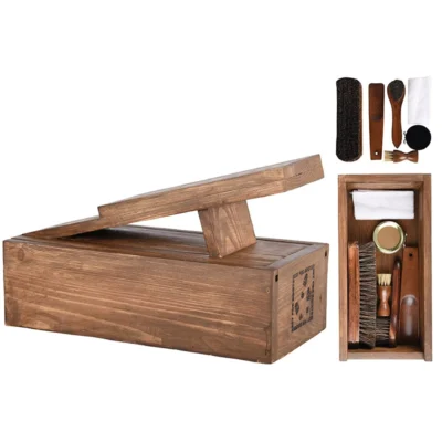 Esschert Design schoenpoetsset