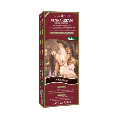 Surya Brasil Henna Haarverf Cream Chocolate 70ml